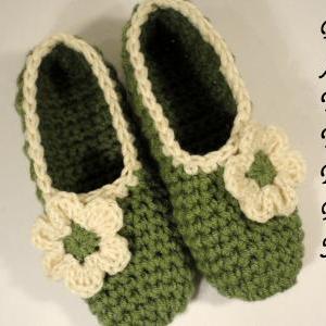Crochet Pattern, Crochet Slippers, Spa Slippers,..