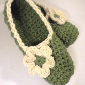 Crochet Pattern, Crochet Slippers, Spa Slippers,..